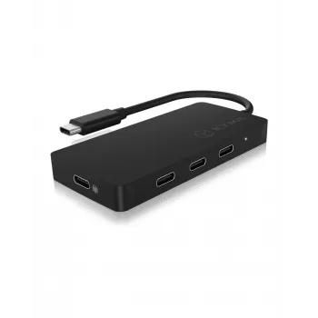 ICY BOX IB-HUB1429-CPD USB 3.2 Gen 2 (3.1 Gen 2) Type-C 10000 Mbit/s Juoda