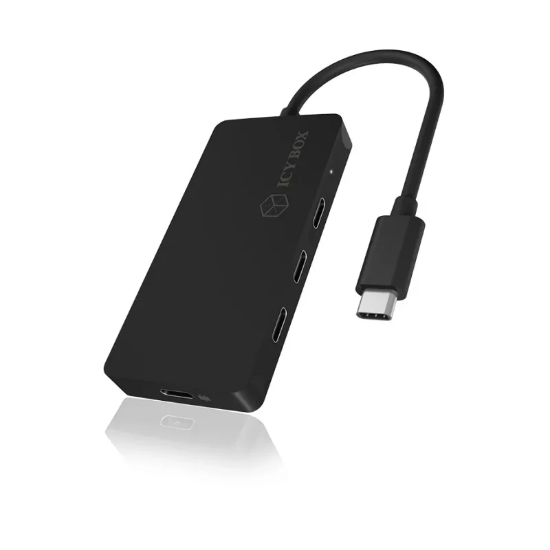 ICY BOX IB-HUB1429-CPD USB 3.2 Gen 2 (3.1 Gen 2) Type-C 10000 Mbit/s Juoda
