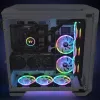 Thermaltake SWAFAN 12 RGB 12 cm ventiliatorius, juodas, 500–2000 RPM