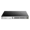 D-Link DGS-3130-30PS/E tinklo jungiklis Valdomas L3 Gigabit Ethernet (10/100/1000) Power over Ethernet (PoE) Pilka