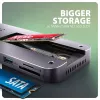 Axagon HMC-12GM2, USB 10Gbps šakotuvas, 3x USB-A, USB-C, HDMI, DP, RJ-45, M.2, SD/mSD, garsas, PD
