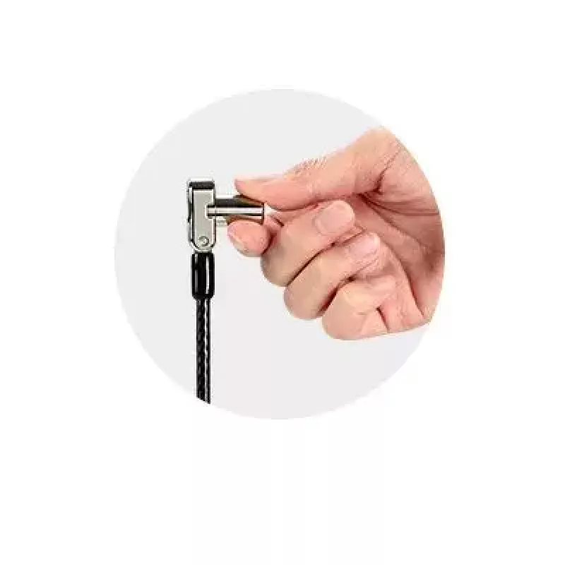 Kensington Universal 3-in-1 Keyed Cable Lock with Twin Lockheads