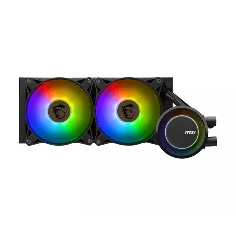 MSI MAG Coreliquid E240 pagrindinė plokštė, procesorius Skysčio aušinimo rinkinys 12 cm Juoda