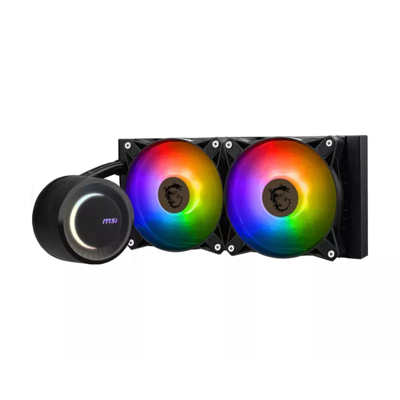 MSI MAG Coreliquid E240 pagrindinė plokštė, procesorius Skysčio aušinimo rinkinys 12 cm Juoda