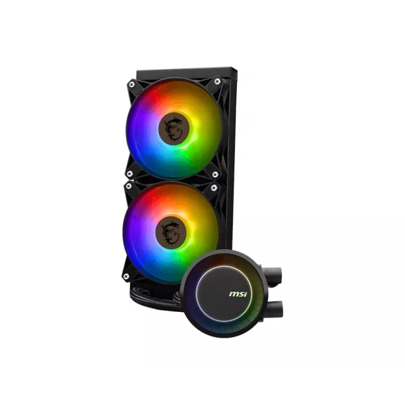 MSI MAG Coreliquid E240 pagrindinė plokštė, procesorius Skysčio aušinimo rinkinys 12 cm Juoda
