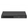 NETGEAR GSM4328-100AJS valdomas L3 Gigabit Ethernet (10/100/1000) maitinimas per eternetą (PoE) 1U juodas