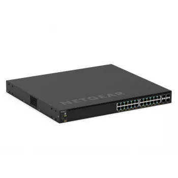NETGEAR GSM4328-100AJS valdomas L3 Gigabit Ethernet (10/100/1000) maitinimas per eternetą (PoE) 1U juodas