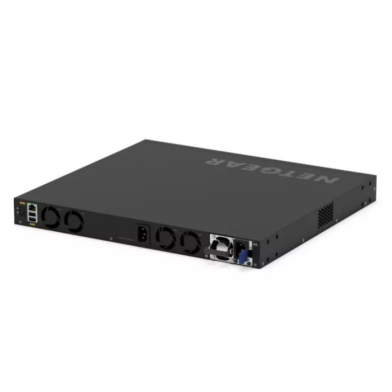 NETGEAR GSM4328-100AJS valdomas L3 Gigabit Ethernet (10/100/1000) maitinimas per eternetą (PoE) 1U juodas