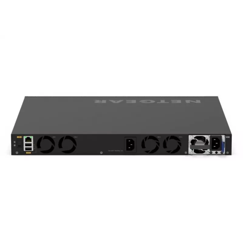 NETGEAR GSM4328-100AJS valdomas L3 Gigabit Ethernet (10/100/1000) maitinimas per eternetą (PoE) 1U juodas