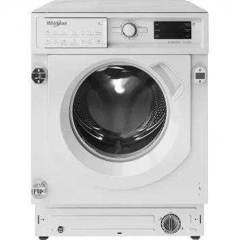 Whirlpool BI WMWG 81485 PL skalbimo mašina, priekinė apkrova, 8 kg, 1351 aps/min, balta