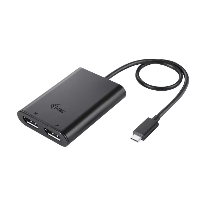 i-tec USB-C Dual 4K DisplayPort Video Adapter