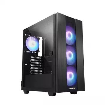 Chieftec HUNTER 2 Midi Tower Juoda