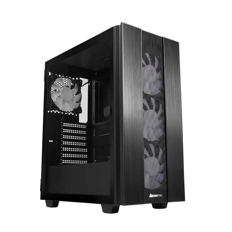 Chieftec HUNTER 2 Midi Tower Juoda