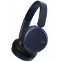 Belaidės ausinės ant galvos JVC HA-S36W-A-U — Bluetooth 5.2, 35 h veikimo laikas, įmontuotas mikrofonas, mėlyna