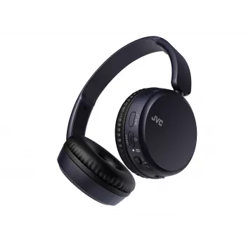 Belaidės ausinės ant galvos JVC HA-S36W-A-U — Bluetooth 5.2, 35 h veikimo laikas, įmontuotas mikrofonas, mėlyna