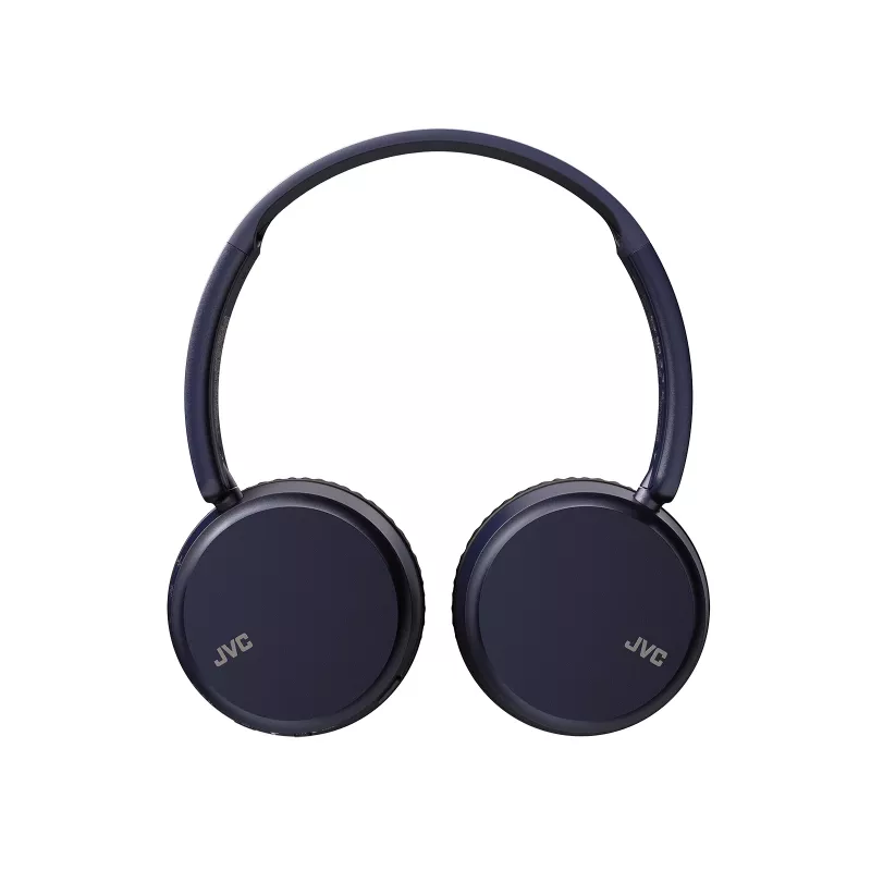 Belaidės ausinės ant galvos JVC HA-S36W-A-U — Bluetooth 5.2, 35 h veikimo laikas, įmontuotas mikrofonas, mėlyna