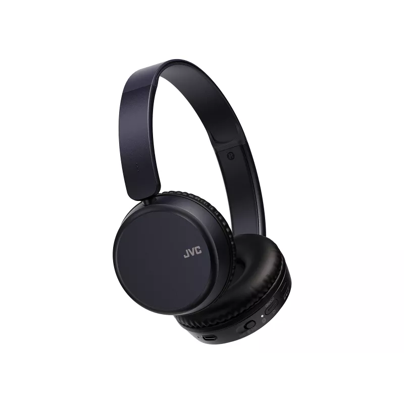 Belaidės ausinės ant galvos JVC HA-S36W-A-U — Bluetooth 5.2, 35 h veikimo laikas, įmontuotas mikrofonas, mėlyna