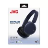 Belaidės ausinės ant galvos JVC HA-S36W-A-U — Bluetooth 5.2, 35 h veikimo laikas, įmontuotas mikrofonas, mėlyna