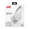 Ausinės JVC Deep Bass Bluetooth On Ear White