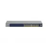 NETGEAR GS724TPv3 valdomas L2 Gigabit Ethernet (10/100/1000) maitinimas per Ethernet (PoE) pilkas