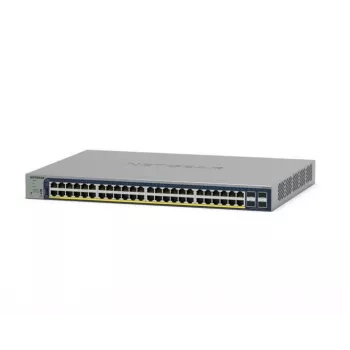 NETGEAR GS728TP valdomas L2/L3/L4 gigabitinis eterneto (10/100/1000) maitinimas per eternetą (PoE) pilkas