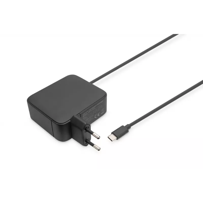 DIGITUS nešiojamojo kompiuterio įkroviklis USB-C maitinimo šaltinis 100W PD 3.0