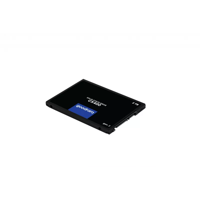 2,5 col. SATA III SSD GOODRAM CX400 2,05 TB (2048 GB) 3D NAND, skaitymas 550 MB/s, rašymas 500 MB/s, TBW 720, MTBF 2 000 000 val.