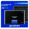 2,5 col. SATA III SSD GOODRAM CX400 2,05 TB (2048 GB) 3D NAND, skaitymas 550 MB/s, rašymas 500 MB/s, TBW 720, MTBF 2 000 000 val.
