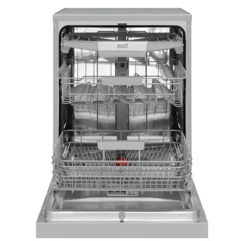 Laisvai pastatoma indaplovė AMICA DFM64C7EOQIH, 14 vietų, Inox, 47 dB, energijos klasė C