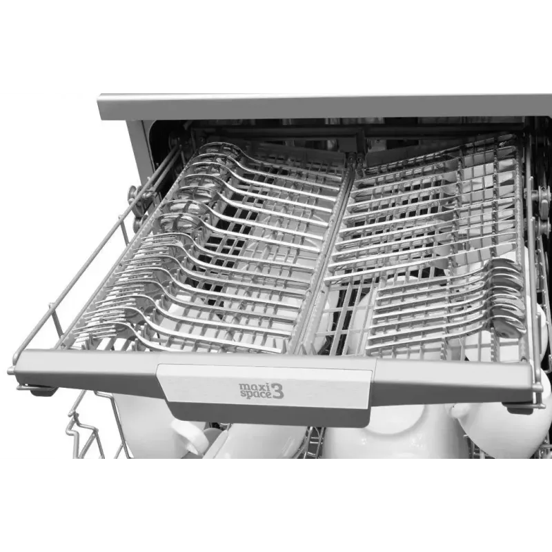 Laisvai pastatoma indaplovė AMICA DFM64C7EOQIH, 14 vietų, Inox, 47 dB, energijos klasė C