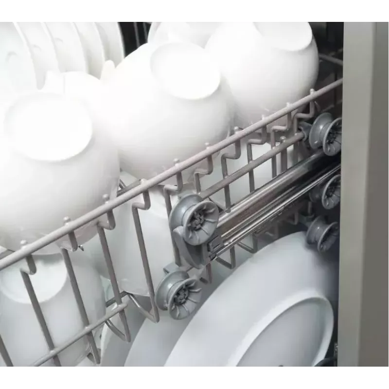 Laisvai pastatoma indaplovė AMICA DFM64C7EOQIH, 14 vietų, Inox, 47 dB, energijos klasė C