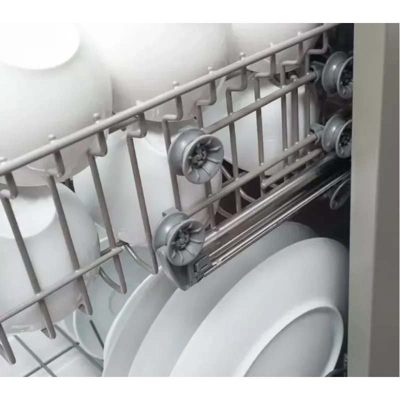 Laisvai pastatoma indaplovė AMICA DFM64C7EOQIH, 14 vietų, Inox, 47 dB, energijos klasė C