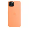 APPLE Apple Silicone Case su MagSafe iPhone 15 Plus Sorbet Oranžinė