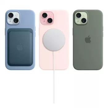 Išmanusis telefonas „Apple iPhone 15“ 6,1 colio 256 GB juodos spalvos