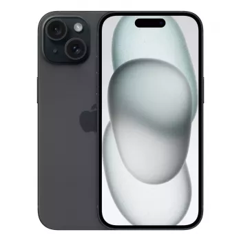 Išmanusis telefonas „Apple iPhone 15“ 6,1 colio 256 GB juodos spalvos