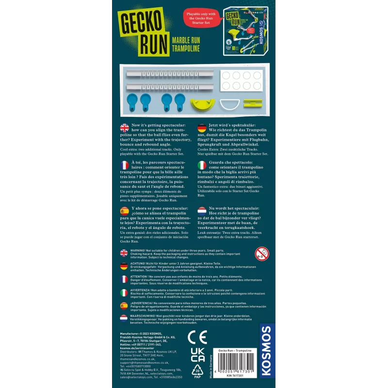 Rutuliukų trasa Kosmos 44312903 konstrukcinis žaislas nuo 8 metų