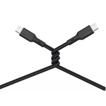 USB kabelis AUKEY CB-KCC102 1,8 m USB C juodas 0,48 Gbit/s