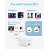 Įkroviklis Anker PowerPort III Universal White AC Greitas įkrovimas Patalpose