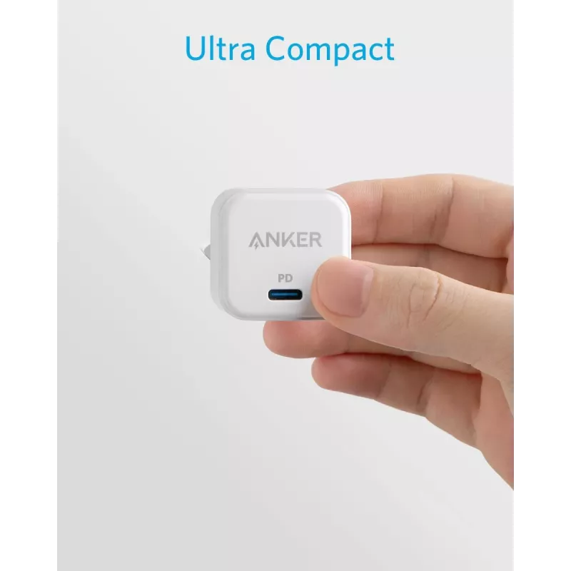 Įkroviklis Anker PowerPort III Universal White AC Greitas įkrovimas Patalpose