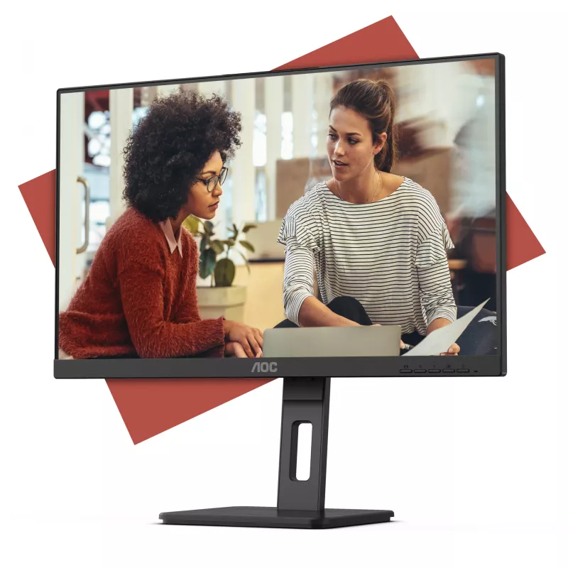 AOC E3 27E3QAF kompiuterio monitorius 68,6 cm (27 colių) 1920 x 1080 pikselių Full HD LED juodas