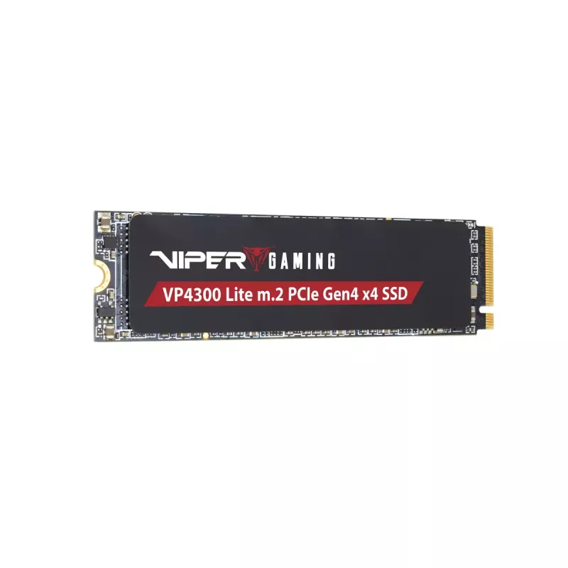 M.2 2280 NVMe SSD PATRIOT VP4300 Lite 4 TB, PCIe 4.0 x4, skaitymo 7400 MB/s, rašymo 6000 MB/s, NVMe 2.0