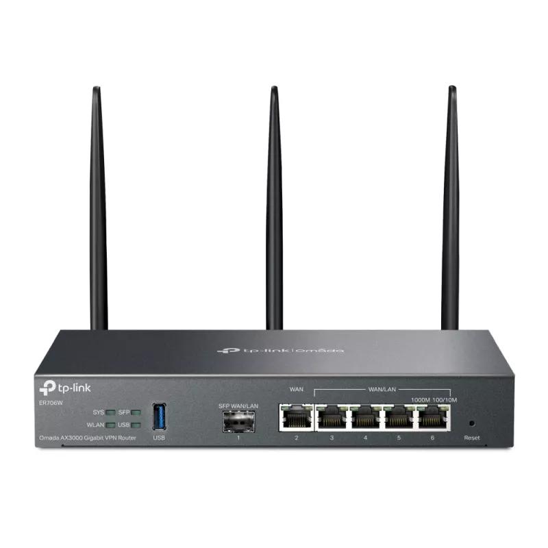 Maršrutizatorius TP-Link Omada AX3000 Dviejų Dažnių Wi-Fi 6