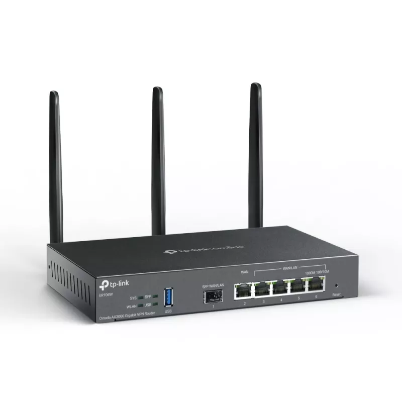 Maršrutizatorius TP-Link Omada AX3000 Dviejų Dažnių Wi-Fi 6