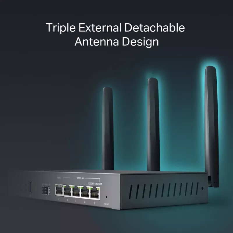 Maršrutizatorius TP-Link Omada AX3000 Dviejų Dažnių Wi-Fi 6