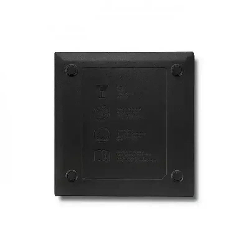 Išorinis DVD-RW optinis įrenginys Qoltec 51858, USB 2.0 ir eSATA, dėklo įkrovimas, juodas, 24x CD / 8x DVD