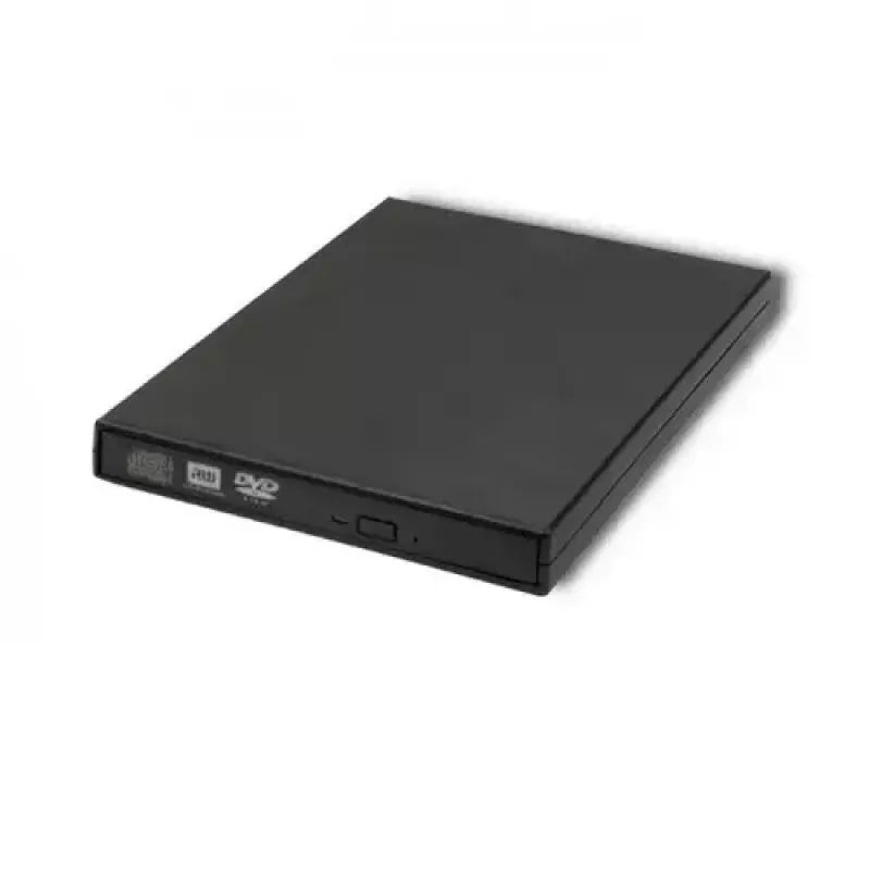 Išorinis DVD-RW optinis įrenginys Qoltec 51858, USB 2.0 ir eSATA, dėklo įkrovimas, juodas, 24x CD / 8x DVD