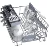 Bosch indaplovė SPS2HKW58E — Serie 2 plona 45 cm, 10 vietų, 46 dB, nerūdijančio plieno talpa