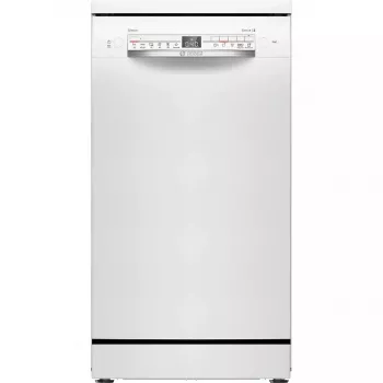Bosch indaplovė SPS2HKW58E — Serie 2 plona 45 cm, 10 vietų, 46 dB, nerūdijančio plieno talpa