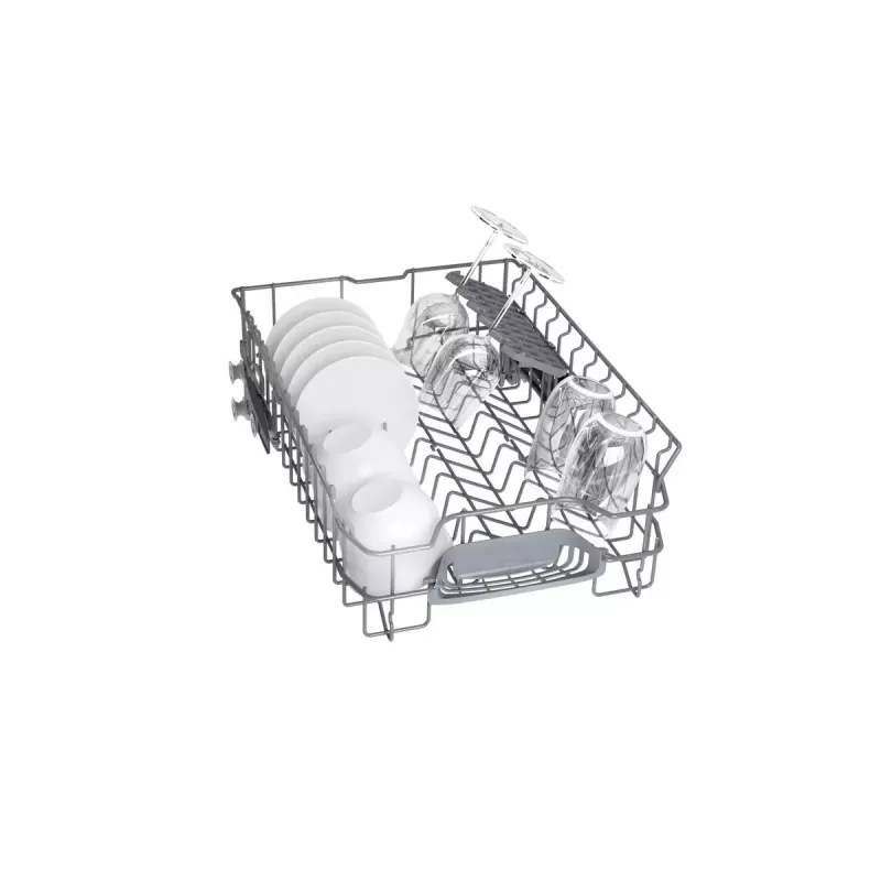 Įmontuojama Bosch Serie 2 SPV2HMX42E indaplovė 45 cm siaura, 10 komplektų, 46 dB, energijos klasė E