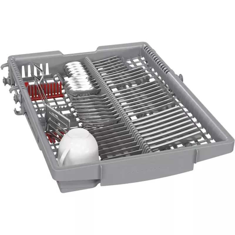 Įmontuojama Bosch Serie 2 SPV2HMX42E indaplovė 45 cm siaura, 10 komplektų, 46 dB, energijos klasė E
